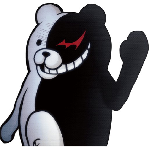 Download Monokuma Plush Meme PNG